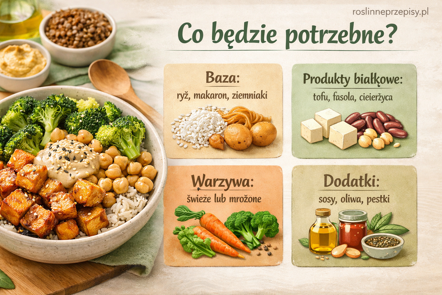 Co kupić na start do kuchni roślinnej, żeby gotować prościej na co dzień? — FAU_IMAGE1