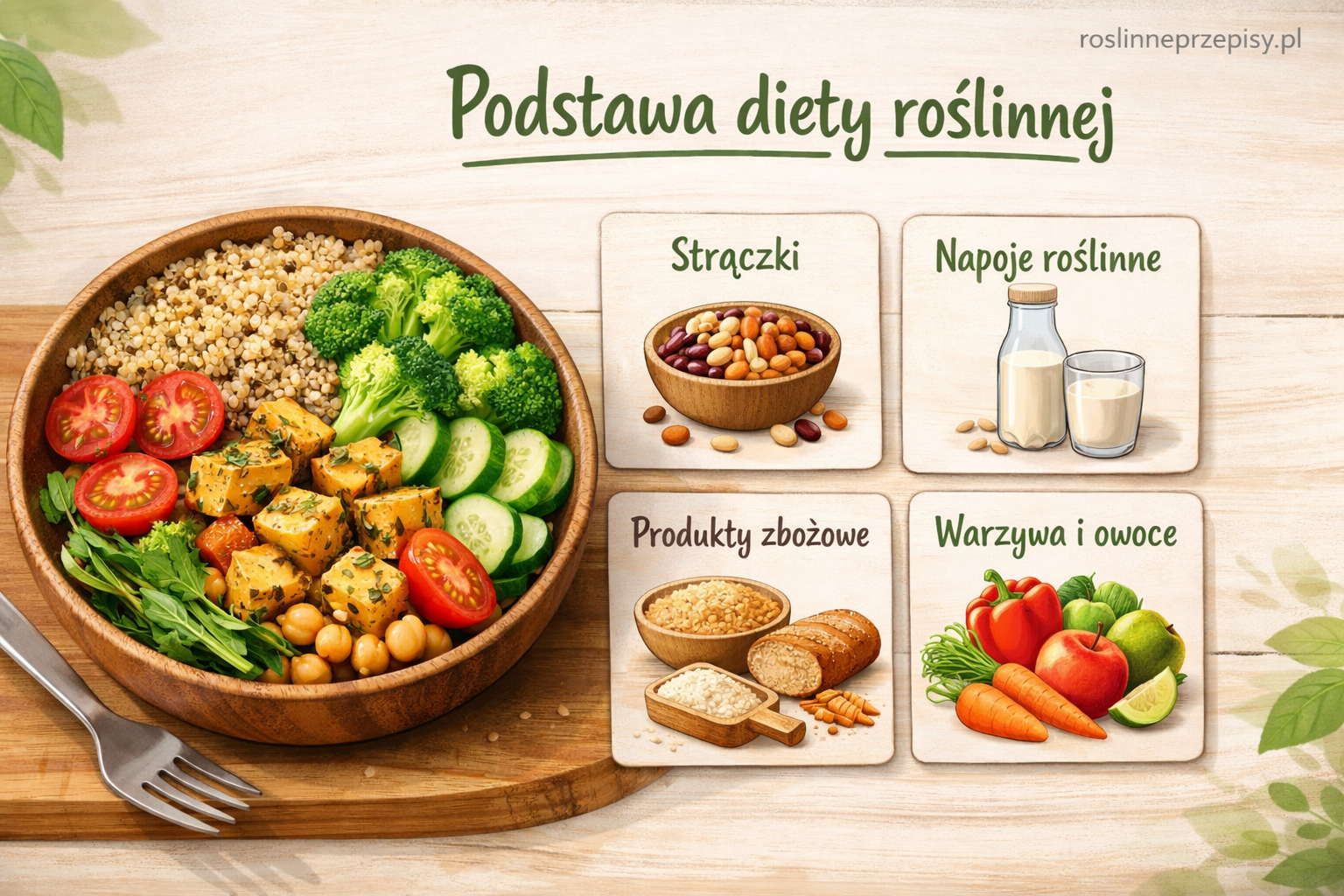Dieta roślinna od podstaw – produkty, napoje roślinne i strączki, które warto jeść na co dzień — FAU_IMAGE1