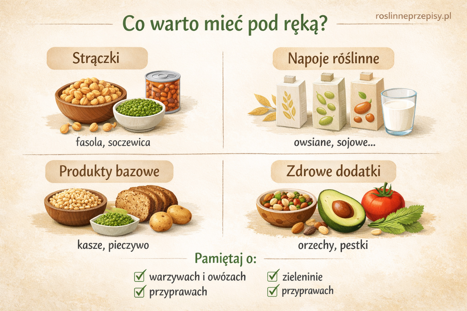 Dieta roślinna od podstaw – produkty, napoje roślinne i strączki, które warto jeść na co dzień — FAU_IMAGE2
