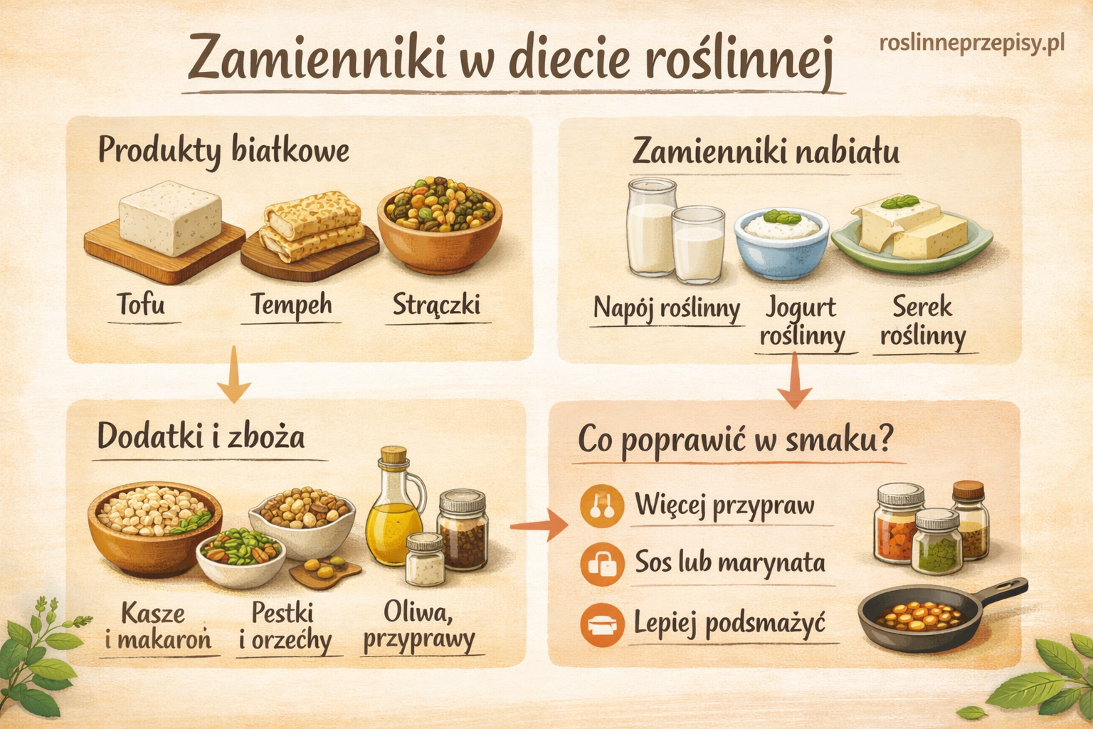 Dieta wegańska w praktyce – tofu, tempeh, strączki i najlepsze zamienniki mięsa oraz nabiału — FAU_IMAGE2