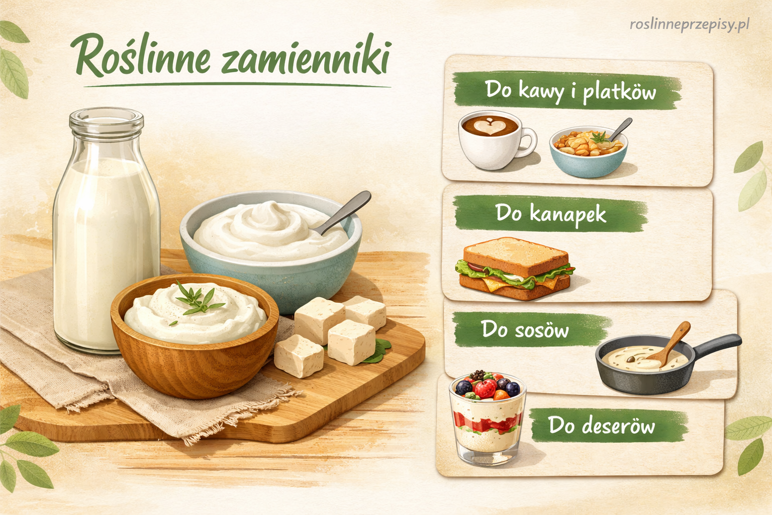 Jak ogarnąć zamienniki nabiału na co dzień, żeby jeść bardziej roślinnie bez przepłacania? — FAU_IMAGE1