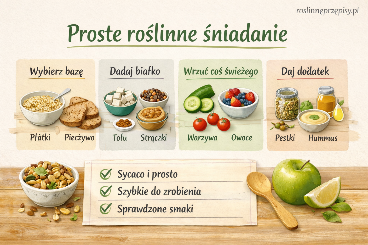 Jak ogarniać roślinne śniadania na zwykły dzień, żeby były szybkie i sycące? — FAU_IMAGE2