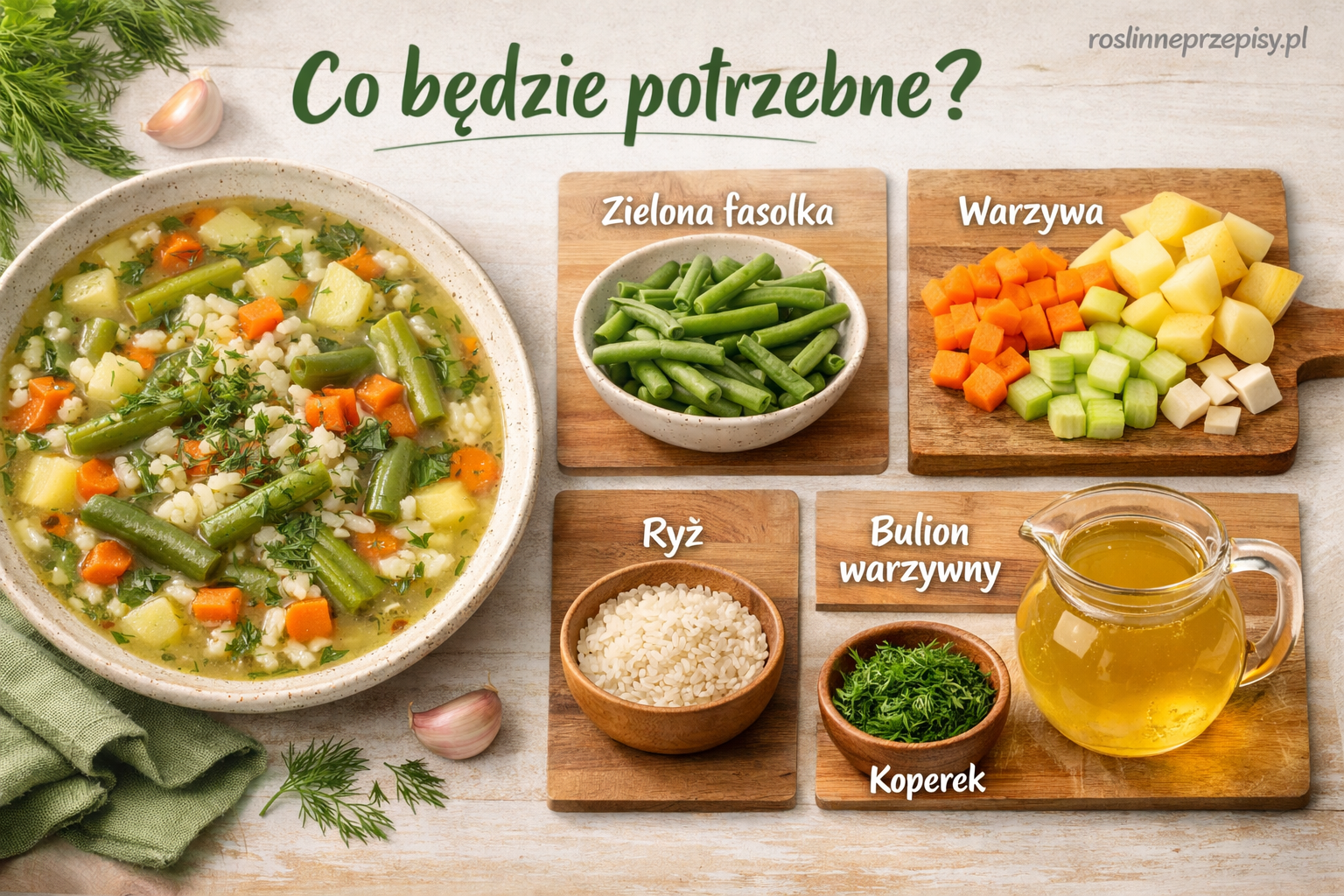 Zupa z zieloną fasolką, ryżem i koperkiem – lekka, domowa i pełna warzyw — FAU_IMAGE1