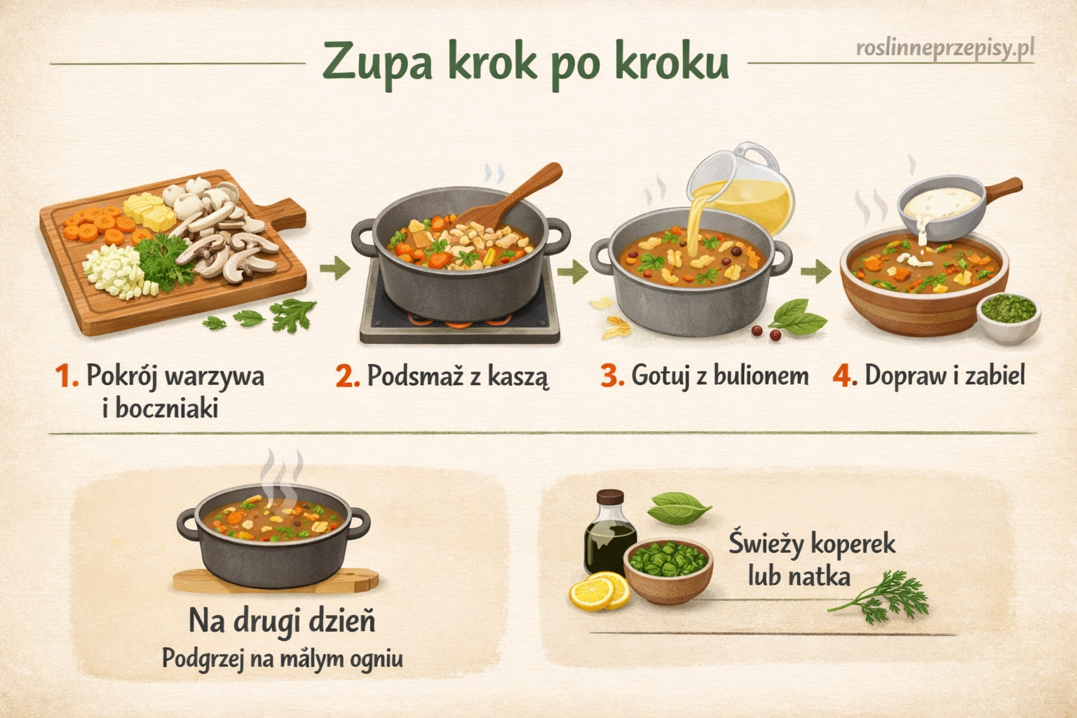 Zupa grzybowa z boczniakami i pęczakiem – domowa, sycąca i pełna smaku — FAU_IMAGE2