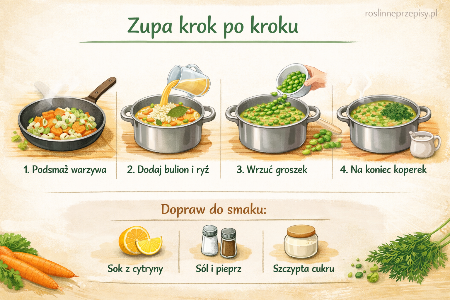 Zupa koperkowa z ryżem i groszkiem – lekka, domowa i pełna smaku — FAU_IMAGE2